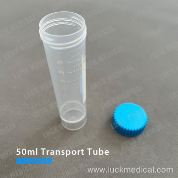 Self-standing 50ML Transport Tube CE